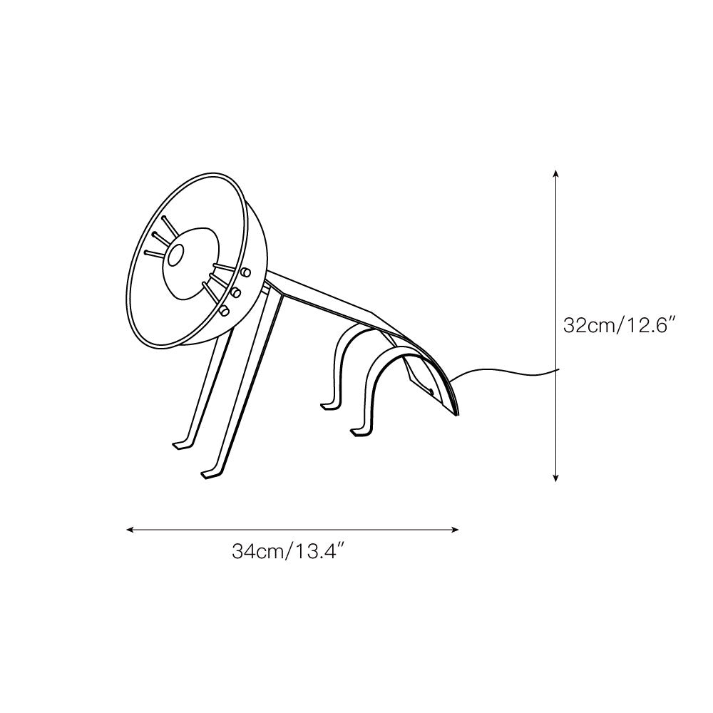 Micha Cat Table Lamp - view 6