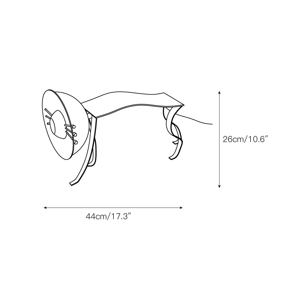 Micha Cat Table Lamp - view 4