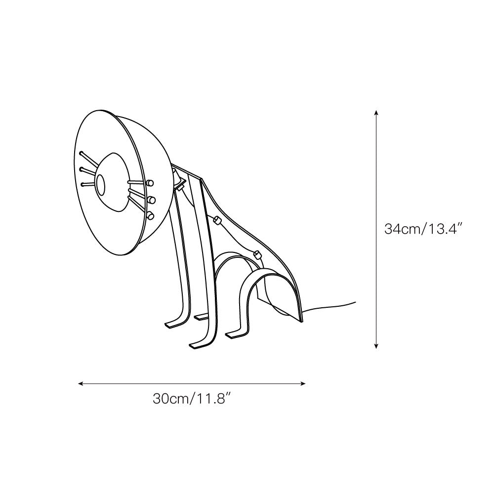 Micha Cat Table Lamp - view 5