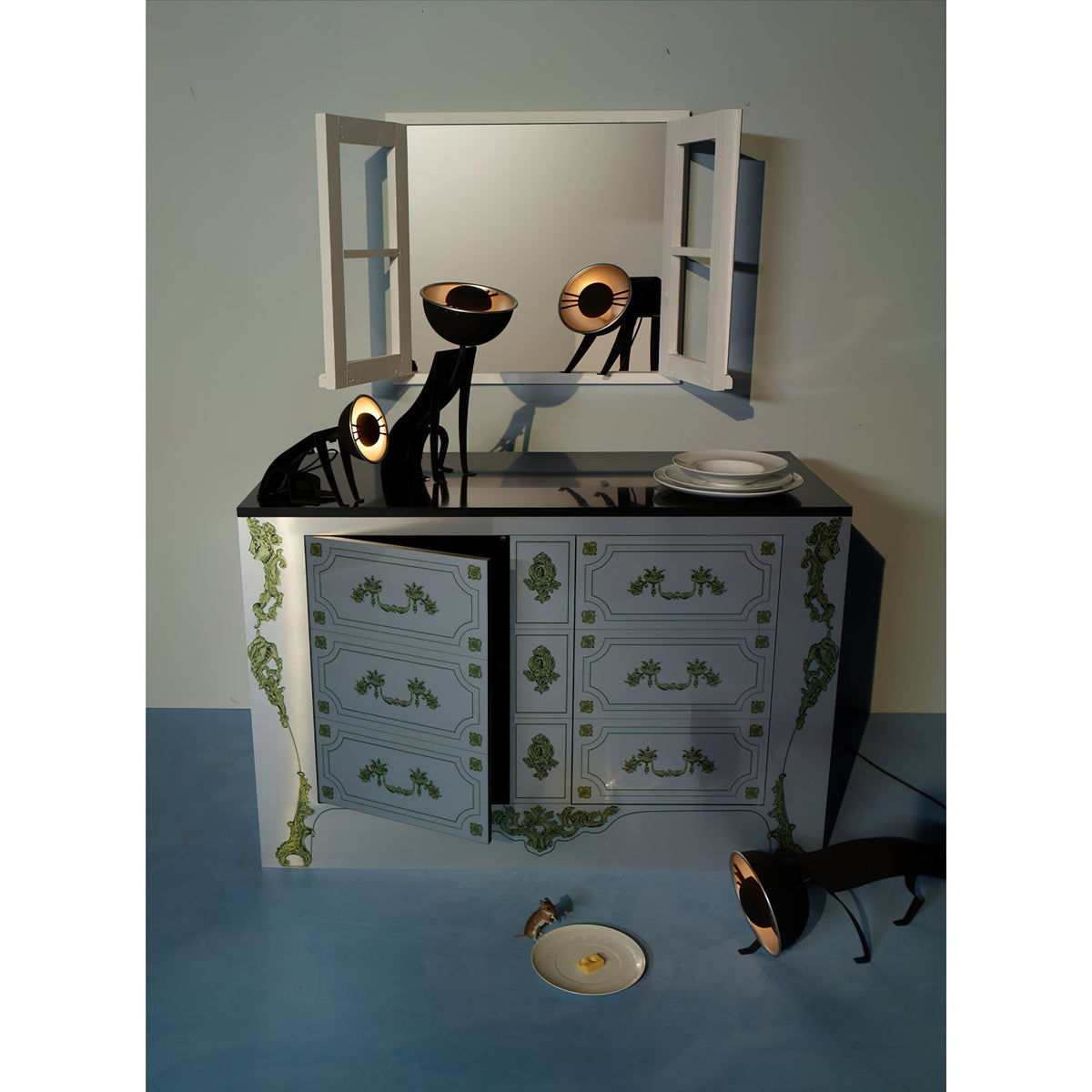 Micha Cat Table Lamp - view 16