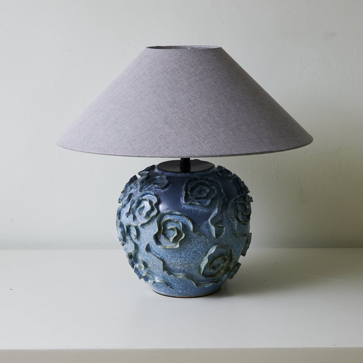 Midnight Rose Table Lamp