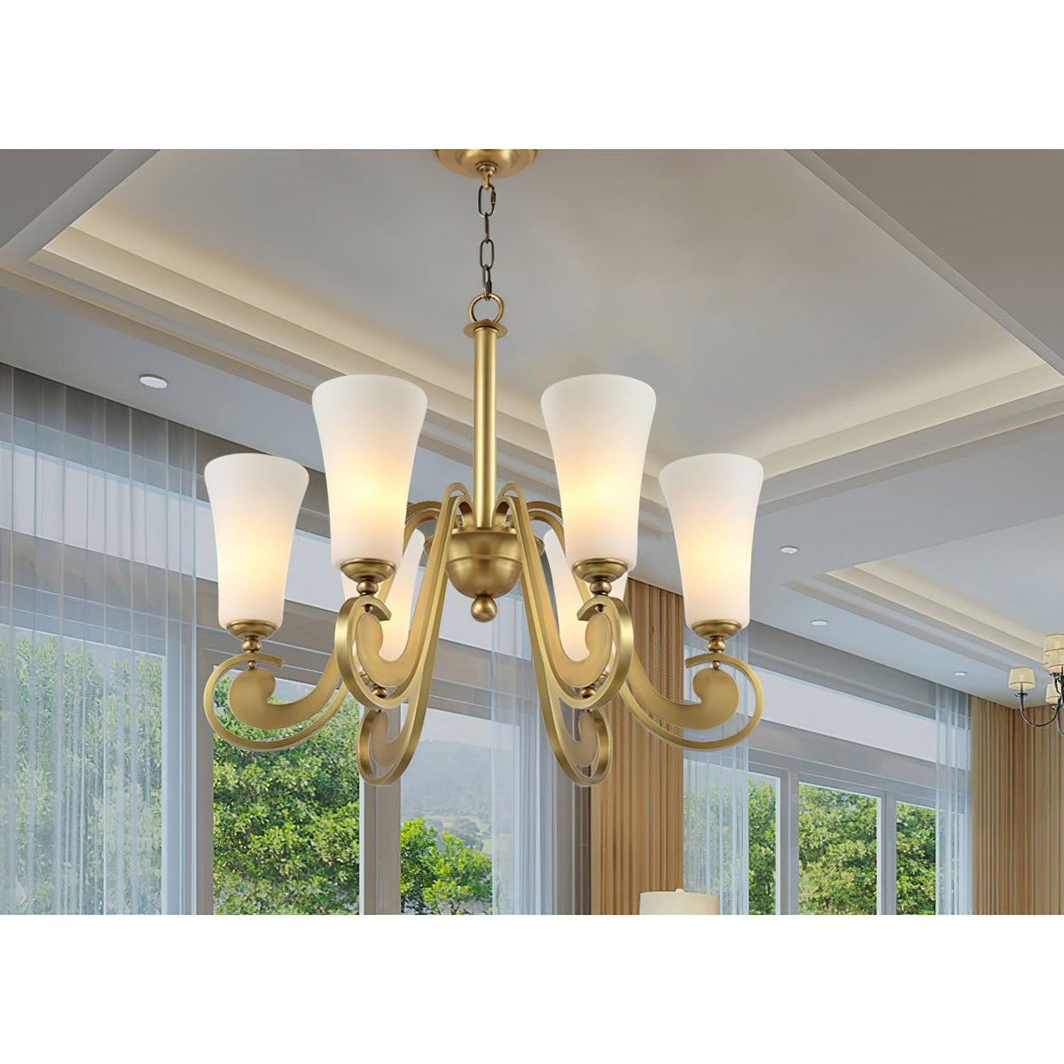 Milbury Chandelier - view 4