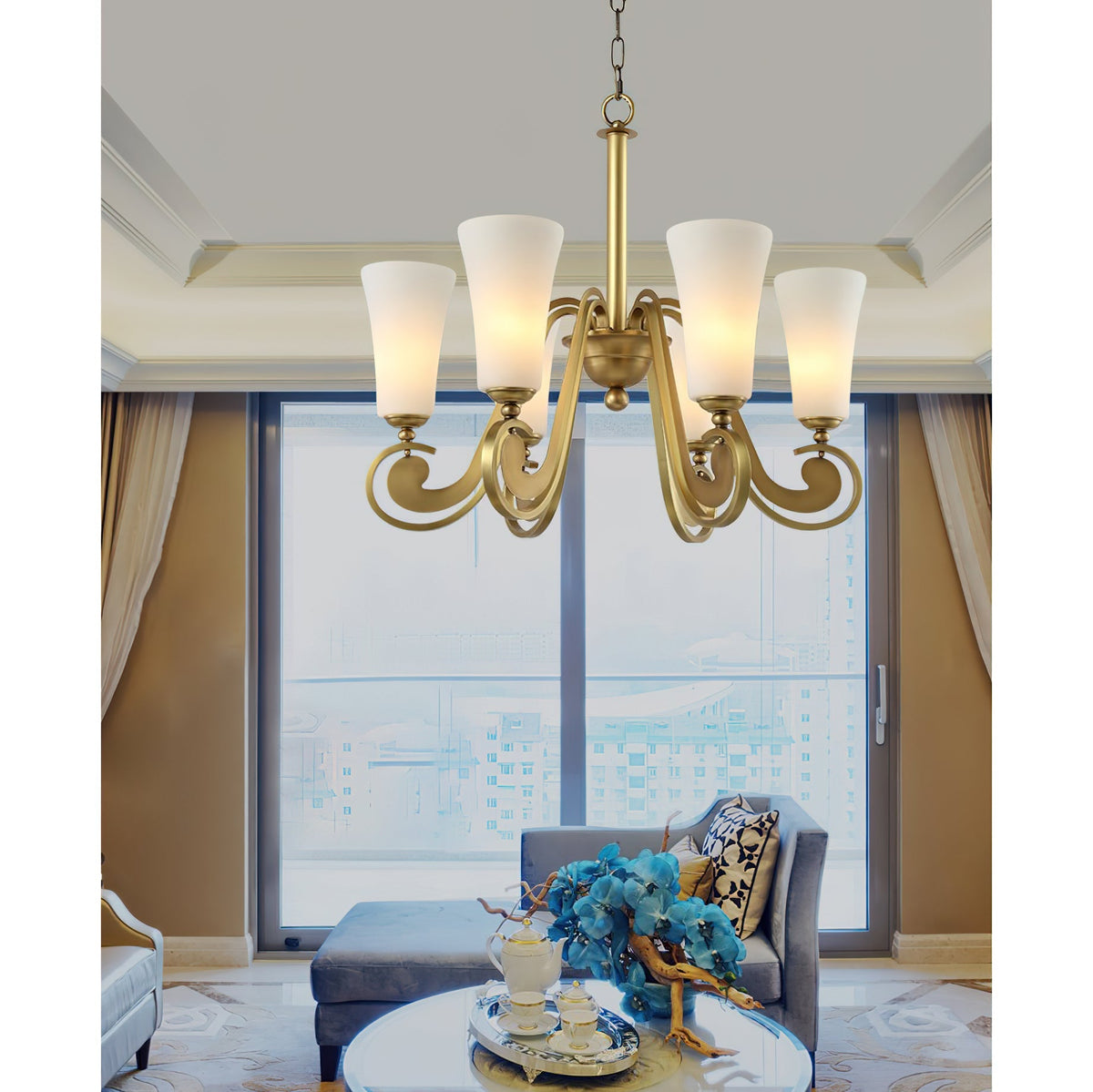Milbury Chandelier - view 9