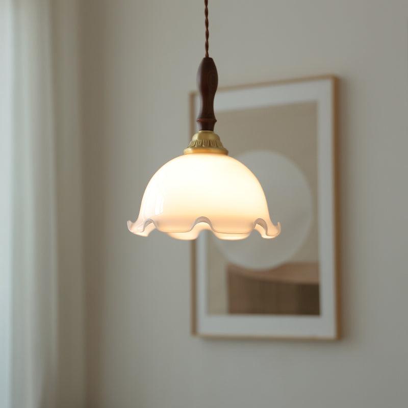 Milky Flower Pendant Light - view 4