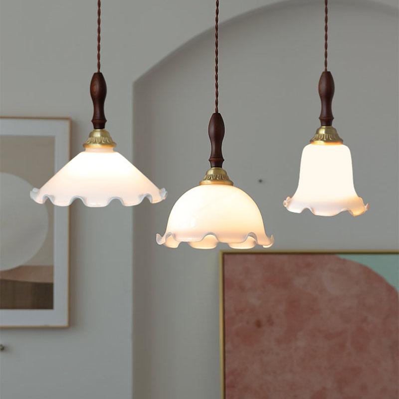 Milky Flower Pendant Light - view 2