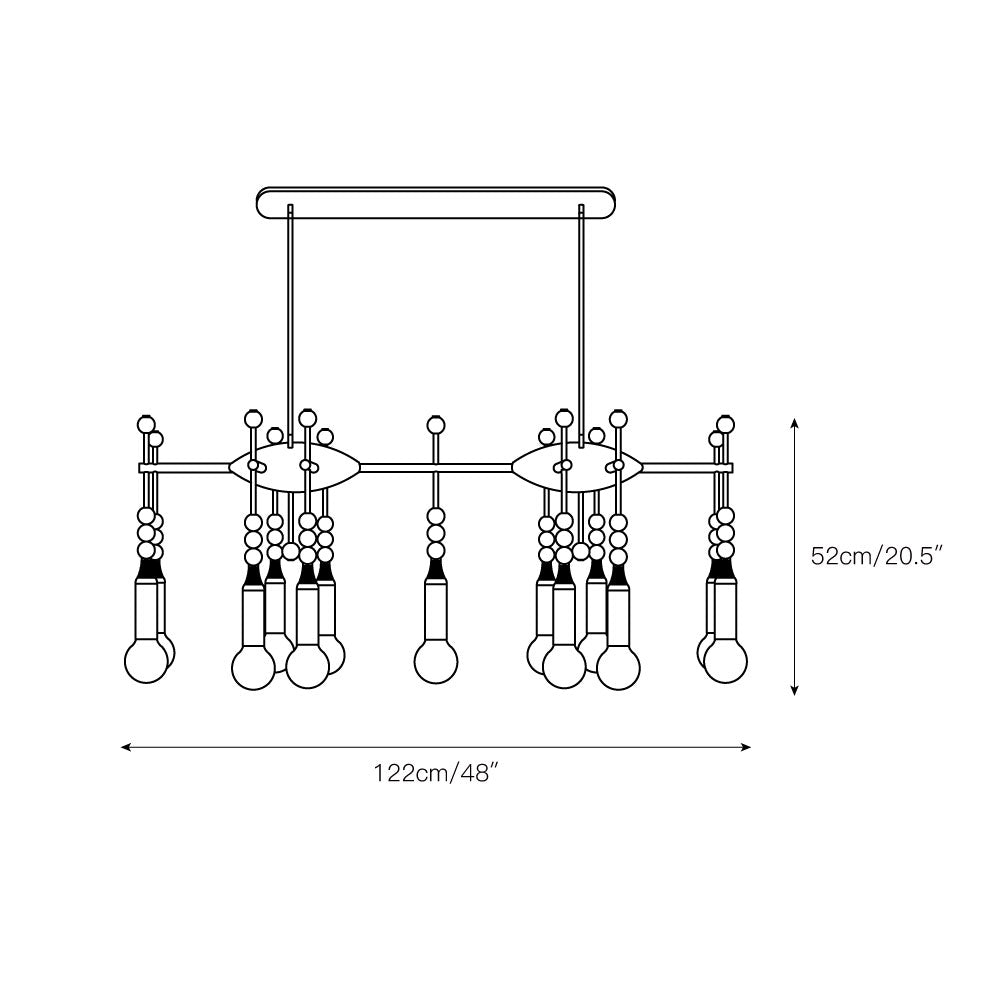 Millie Chandelier - view 6