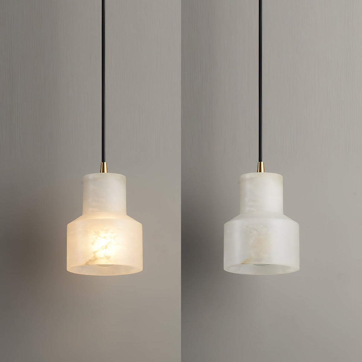 Millson Alabaster Pendnat Light - view 4