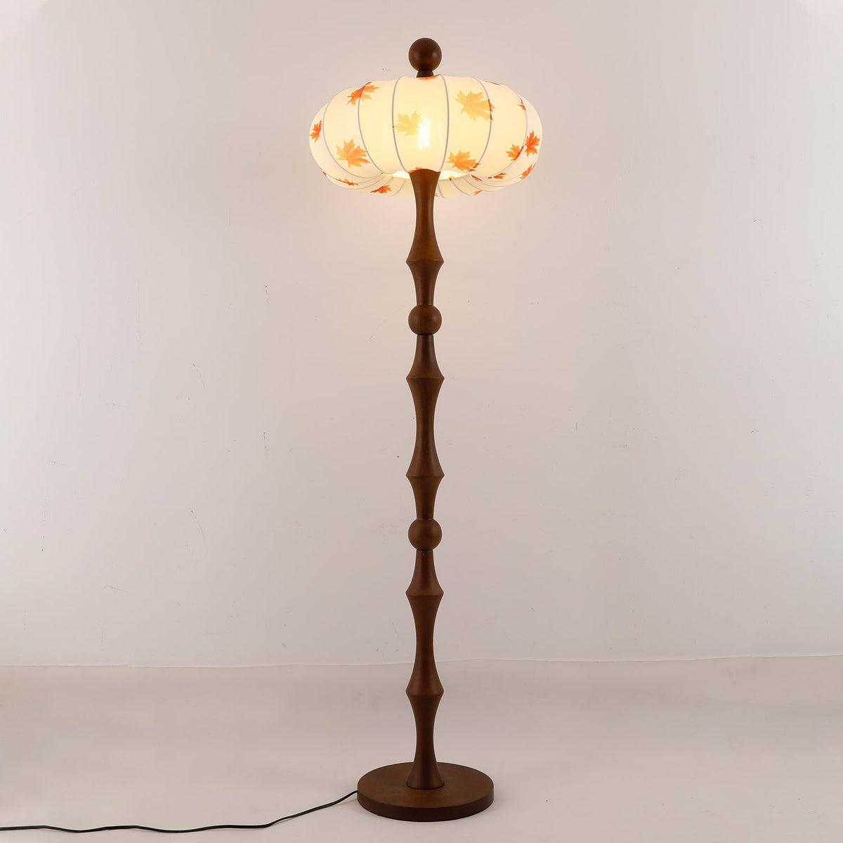Milo Walnut Floor Lamp - view 3