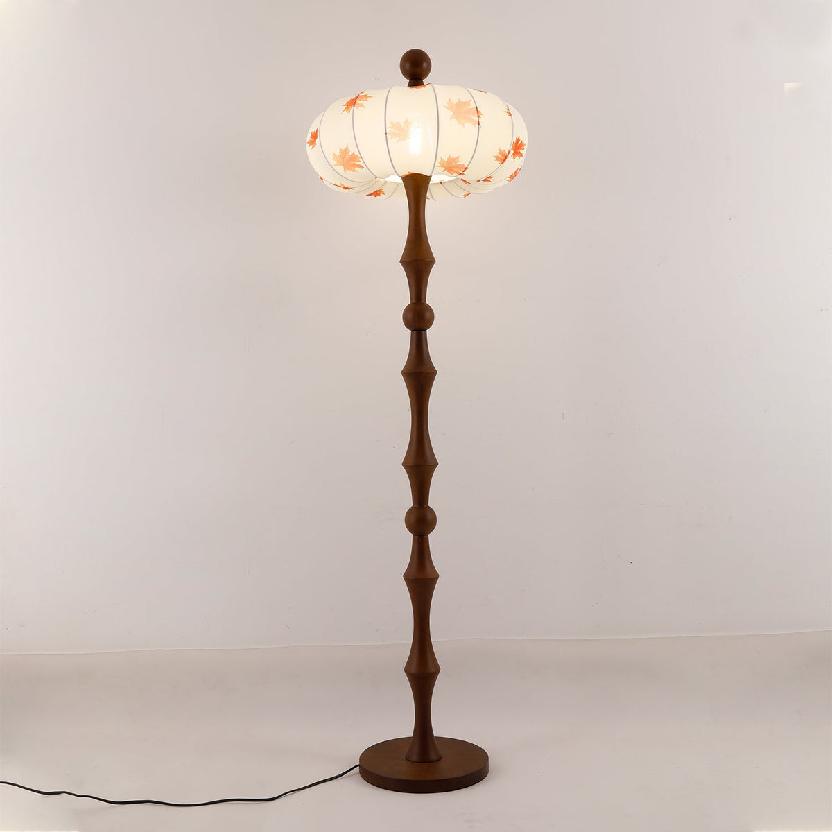 Milo Walnut Floor Lamp - view 4