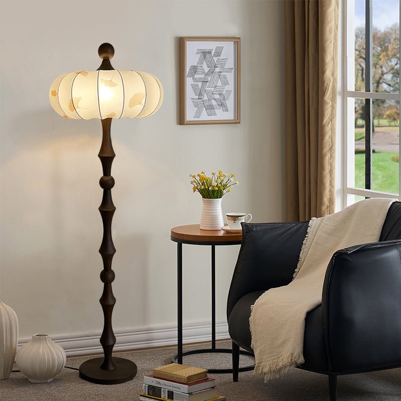 Milo Walnut Floor Lamp - view 7