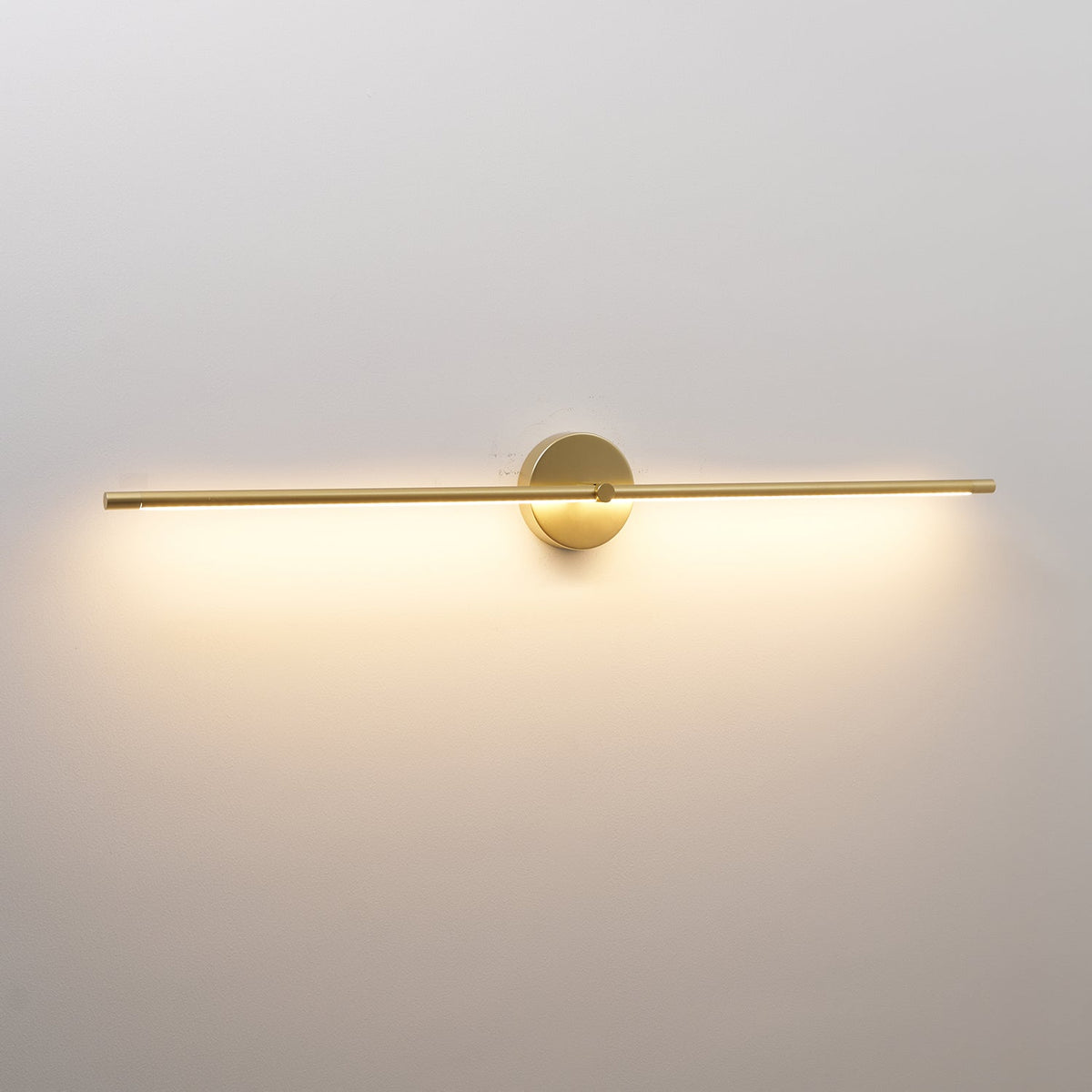 Minimalist Linear LED Plug-in Wall Lamp