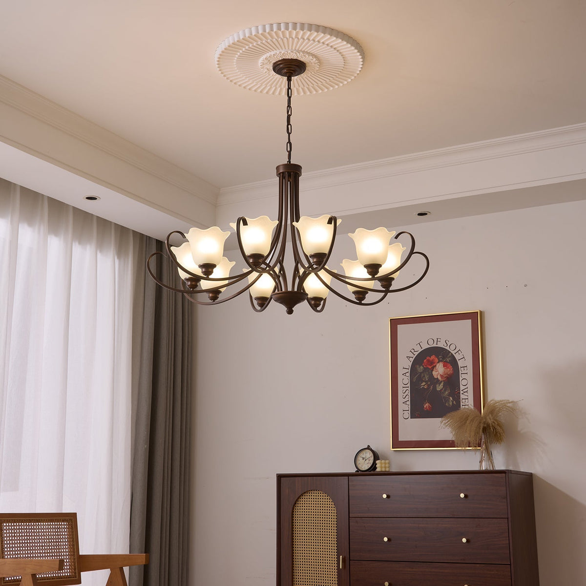 Mireille Floral Chandelier