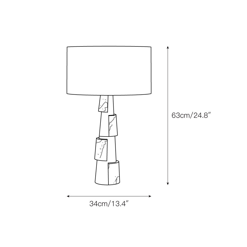 Misha Table Lamp - view 3