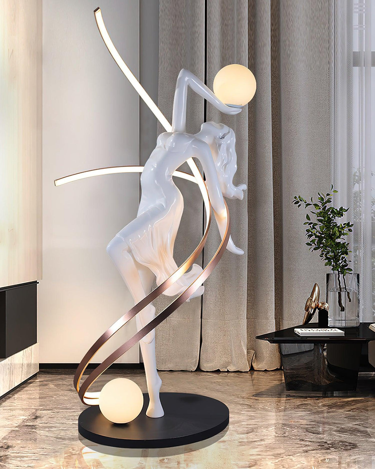 Misha Goddess Statue Floor Lamp - view 31