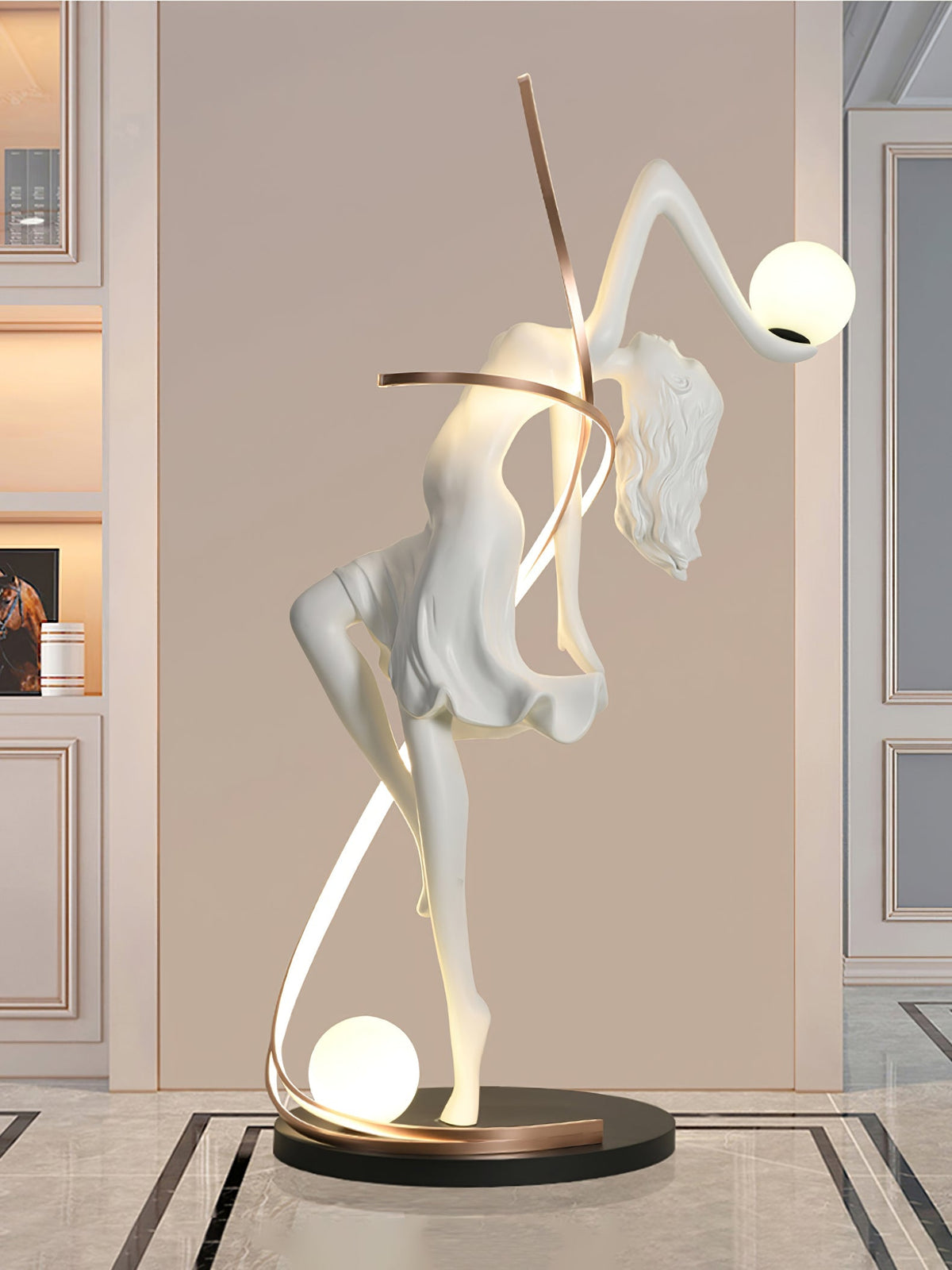 Misha Goddess Statue Floor Lamp - view 24