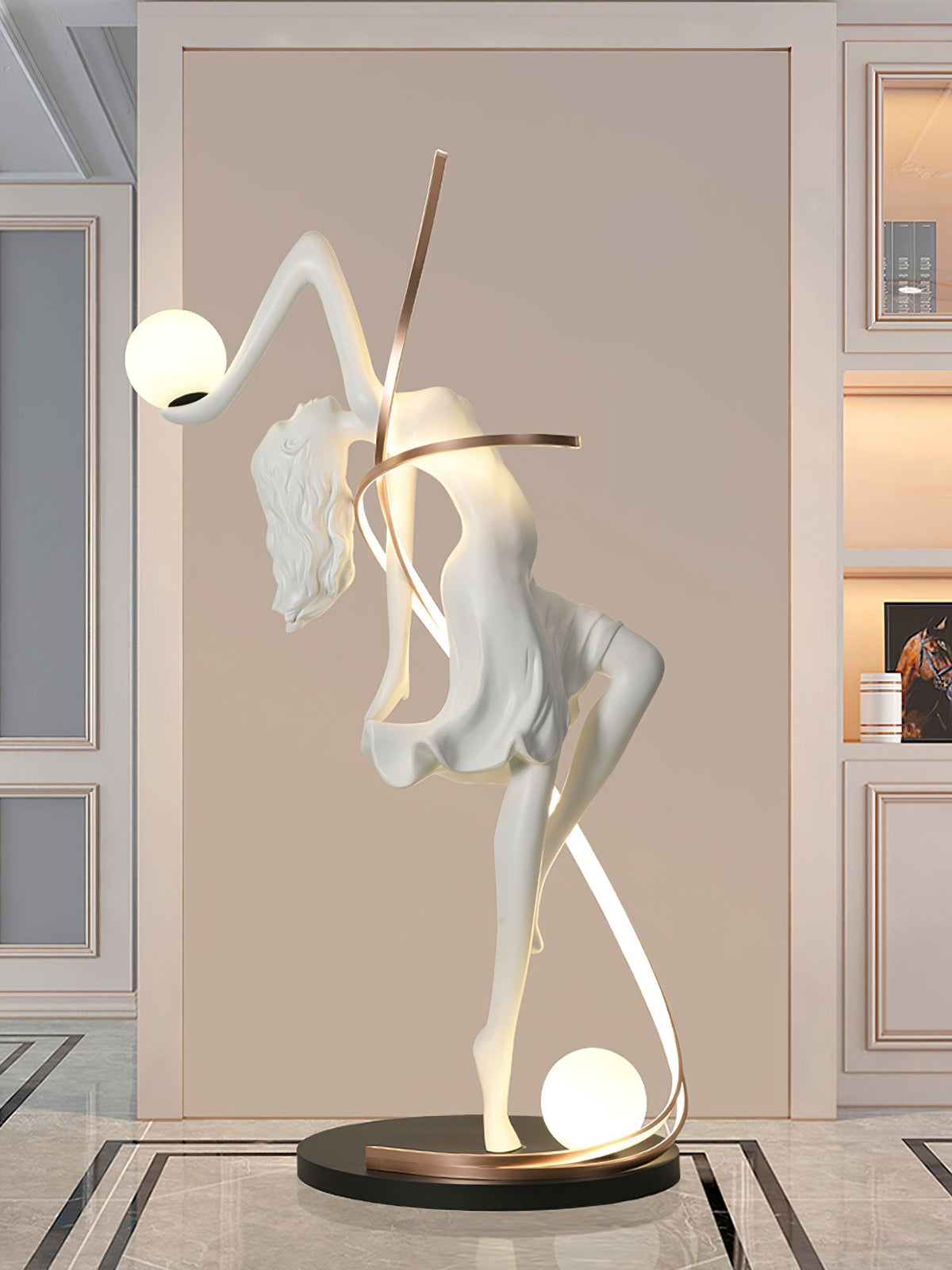 Misha Goddess Statue Floor Lamp - view 13