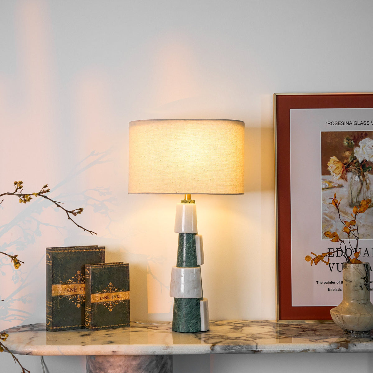 Duomo Marble Table Lamp - view 2