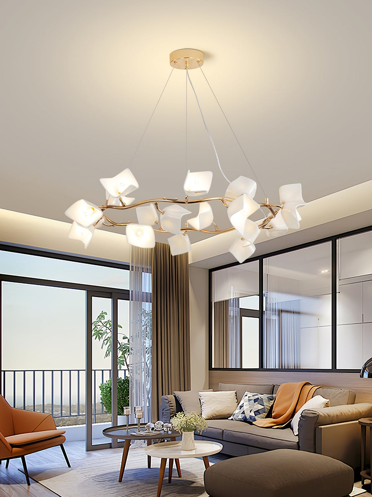 Mistral Flora Chandelier