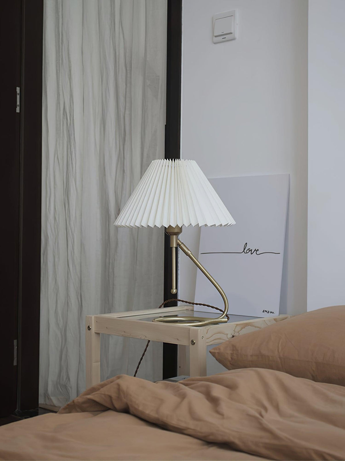 Levitate Pleated Table Lamp - view 12