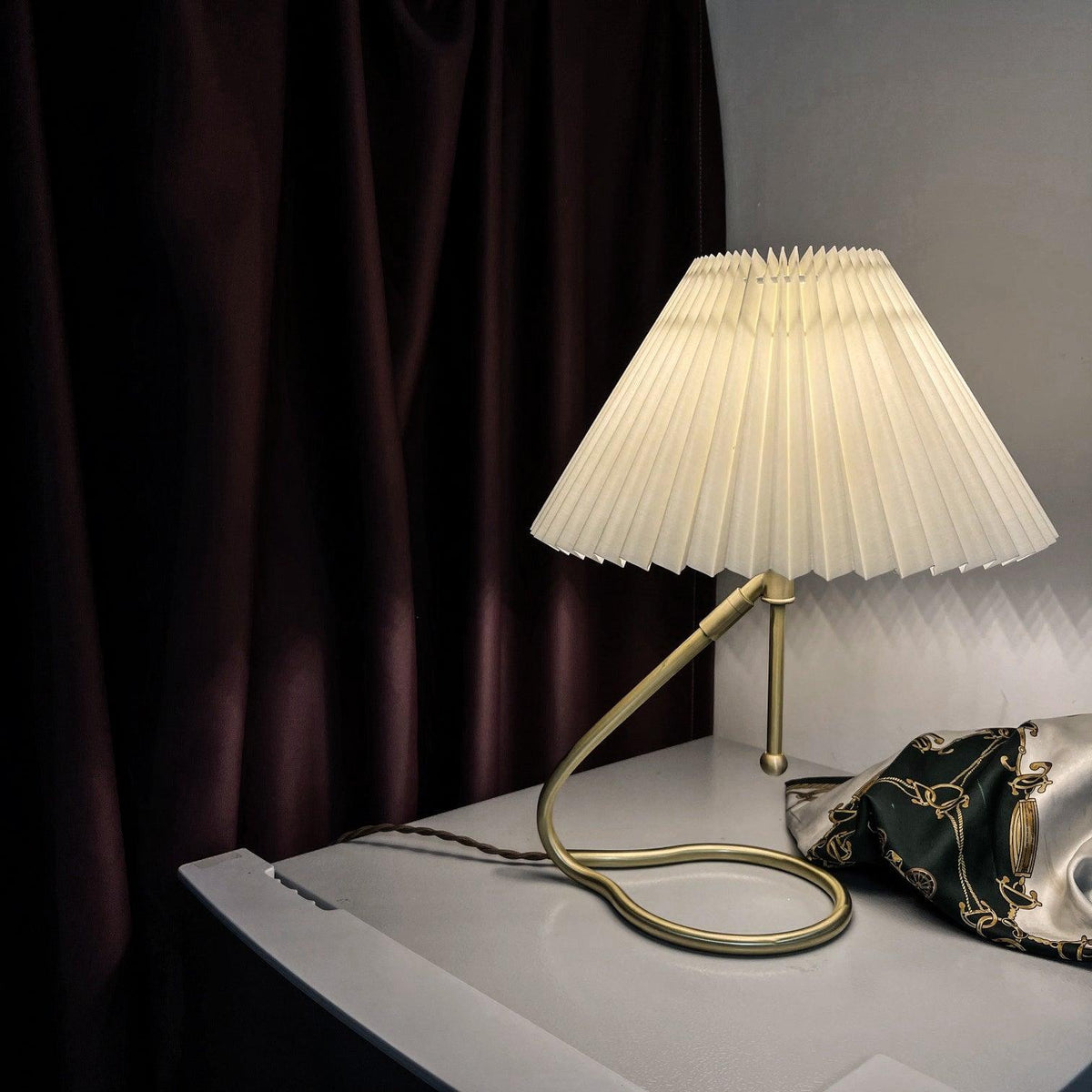 Levitate Pleated Table Lamp - view 3