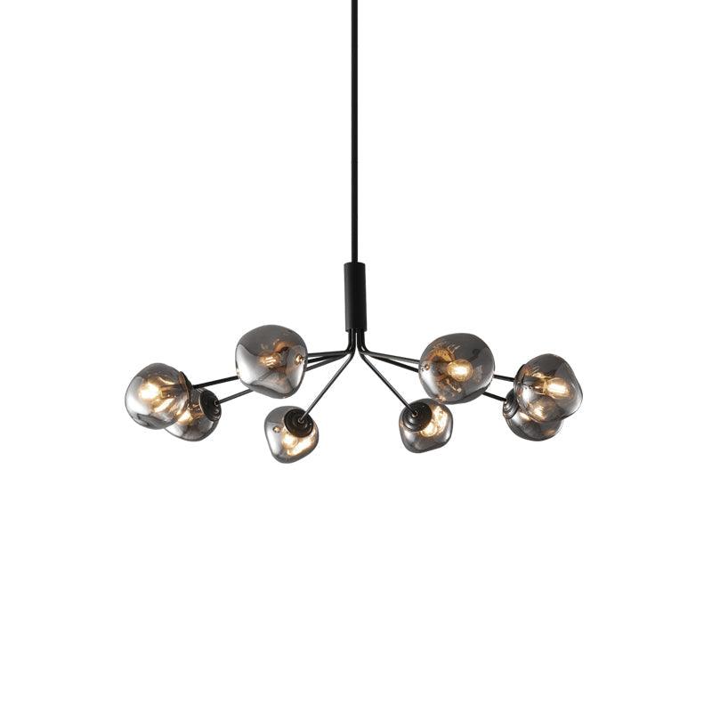 Molecular Glass Chandelier