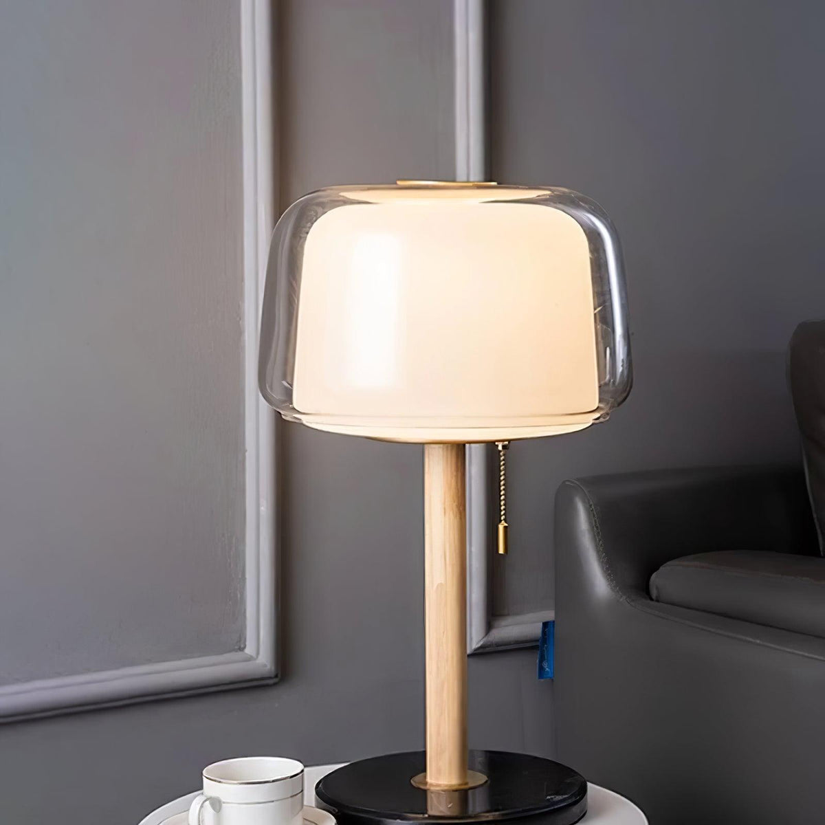 Mona Glass Table Lamp - view 5