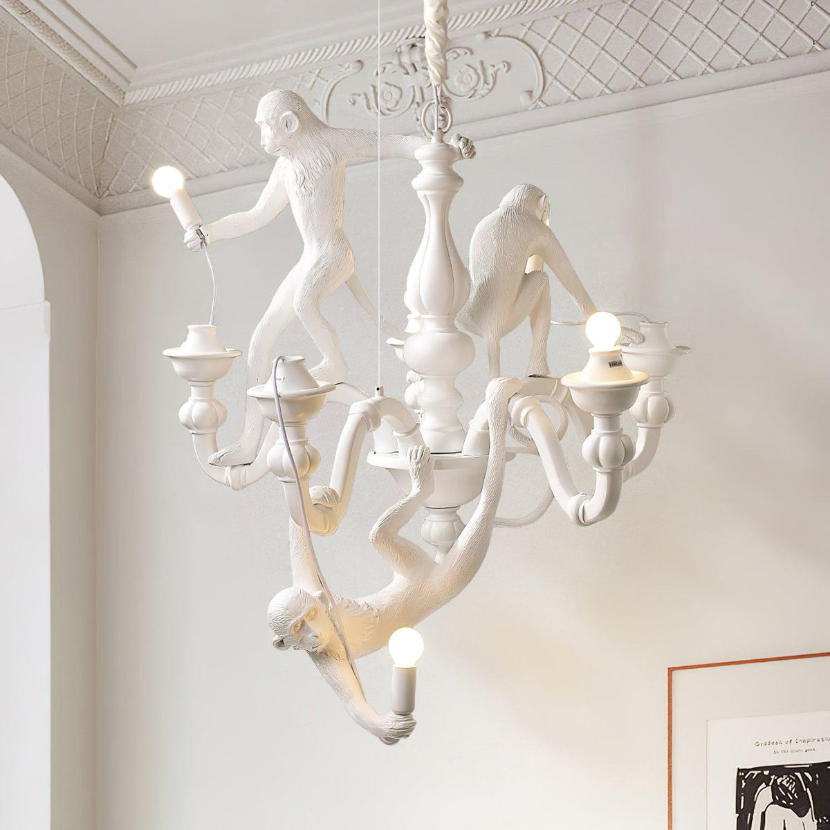 Monkey Chandelier - view 4
