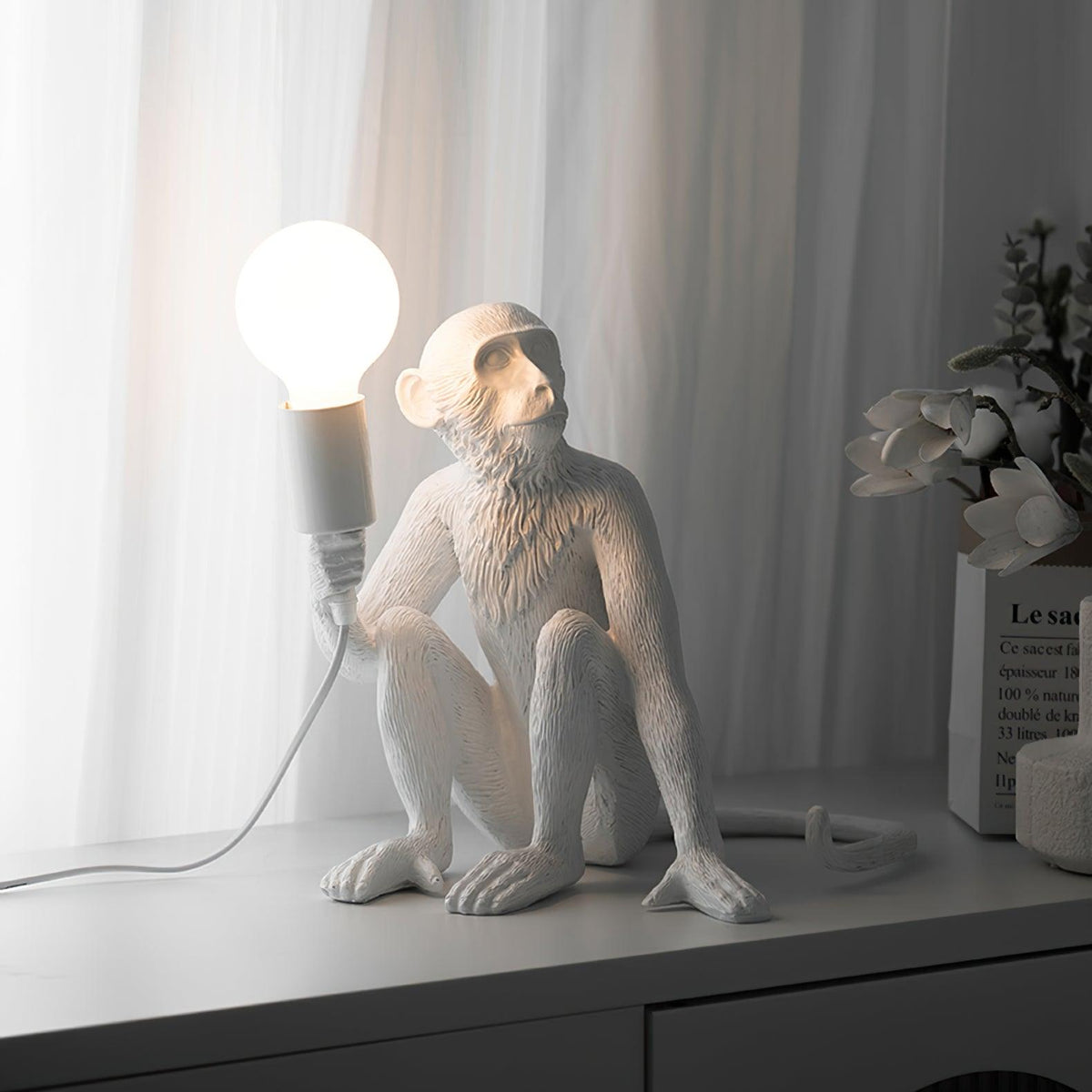 Monkey Table Lamp - view 2