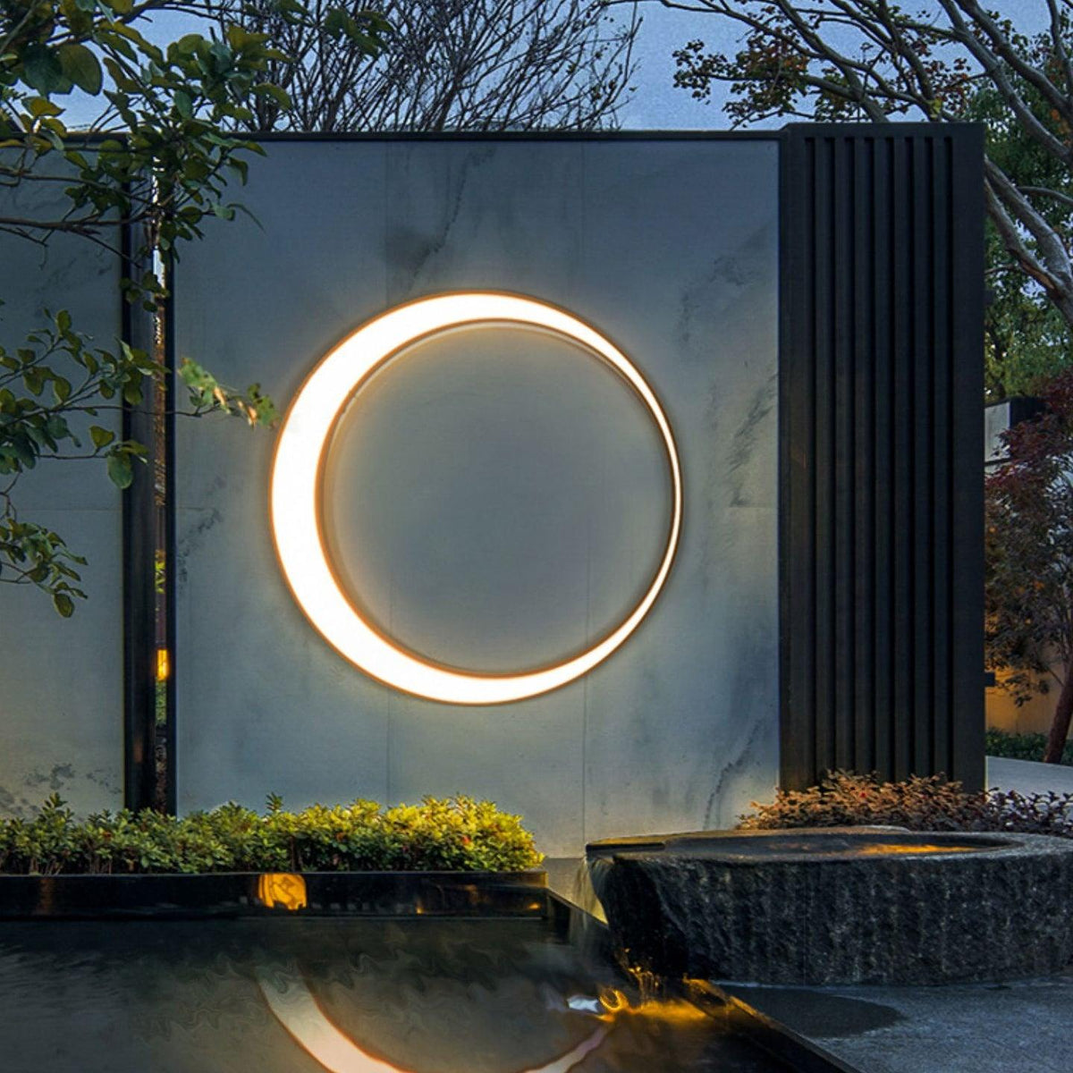 Moon Outdoor Wall Lamp - view 2
