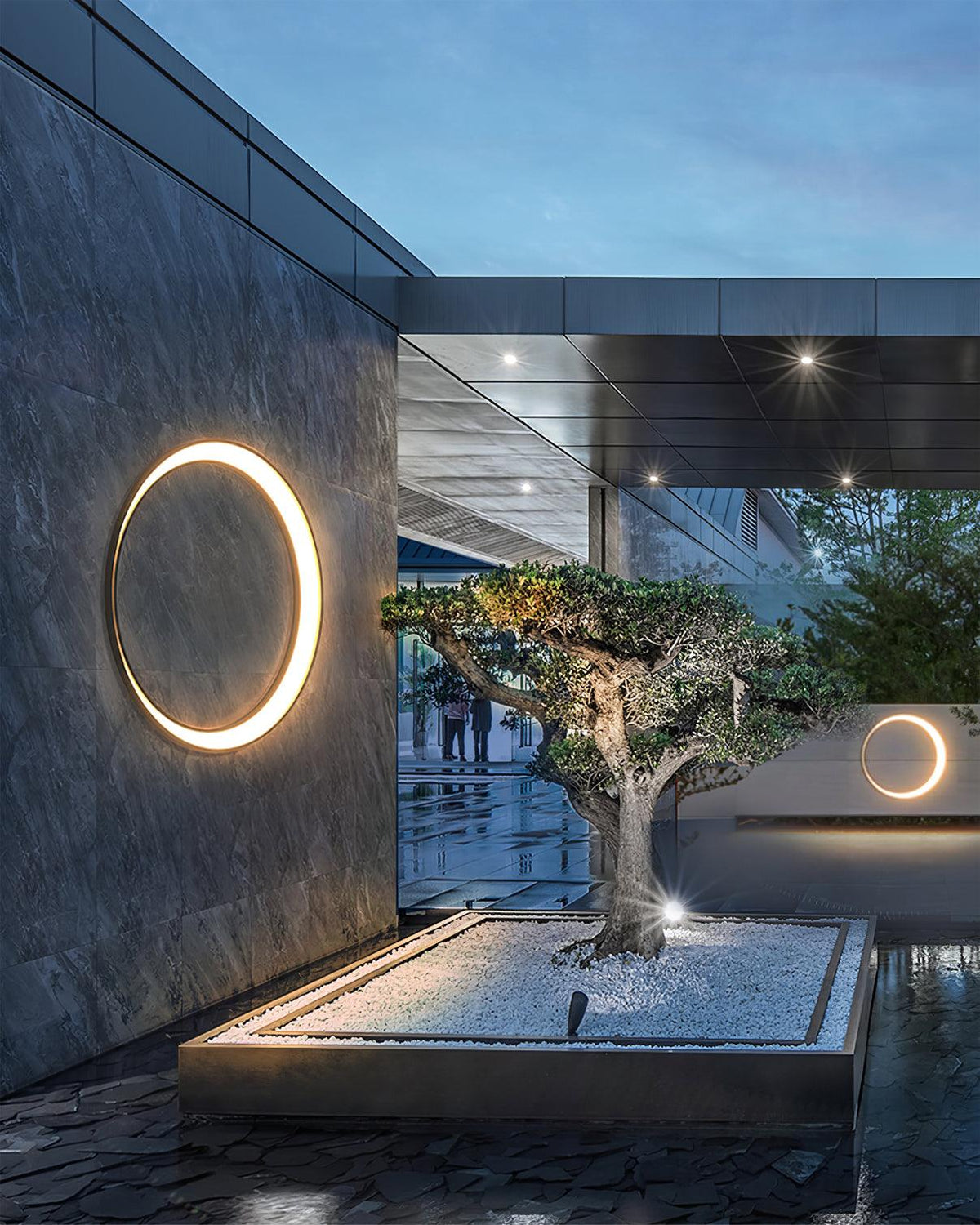 Moon Outdoor Wall Lamp - view 4