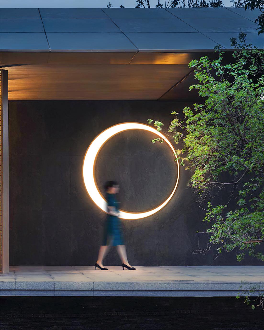 Moon Outdoor Wall Lamp - view 3