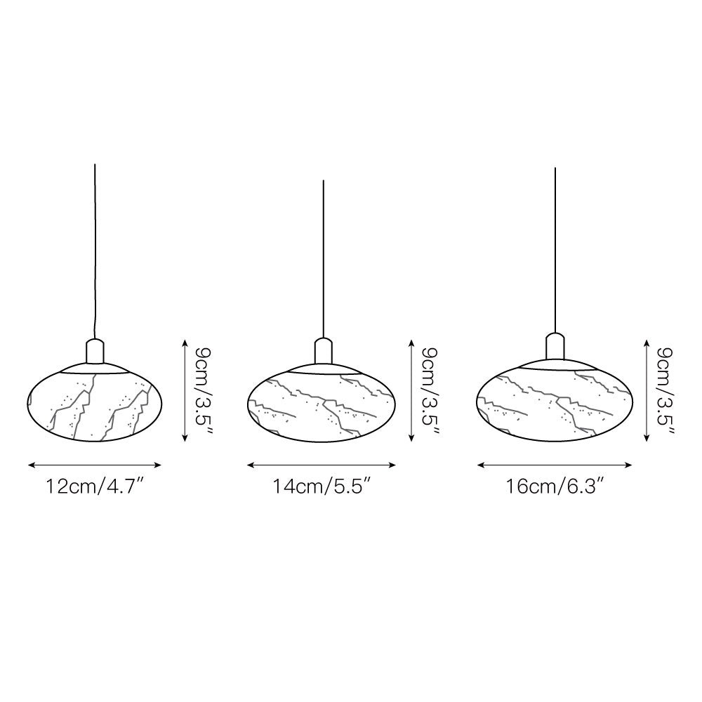 Moonstone Pendant Lamp - view 3