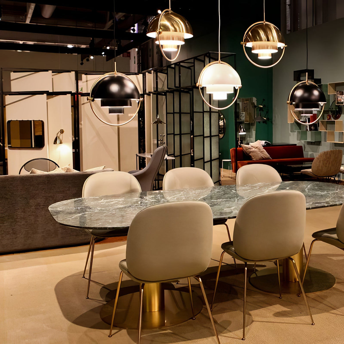 Deformed Ball Pendant Light - view 3