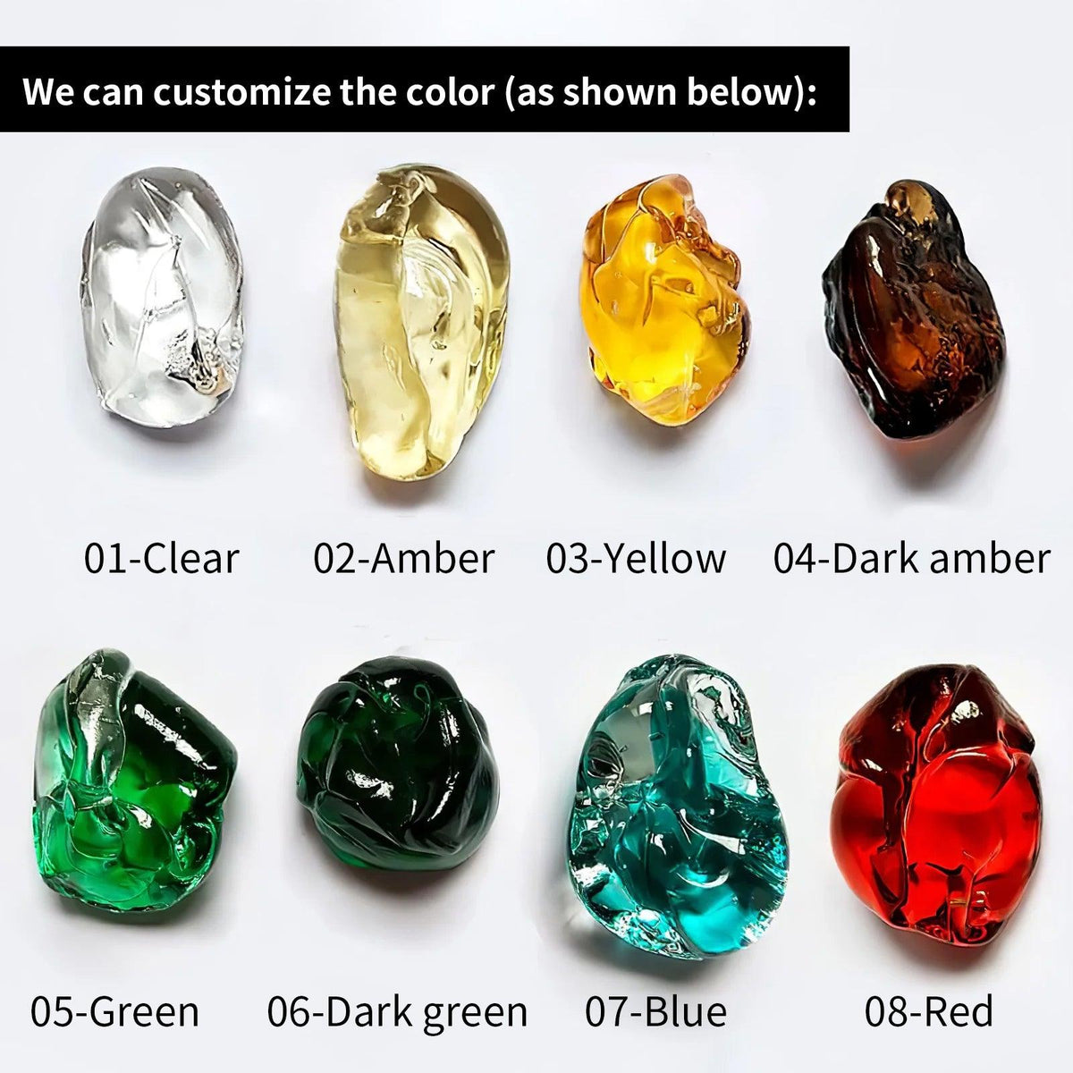 Multicolor Crystal Stone Chandelier - view 4
