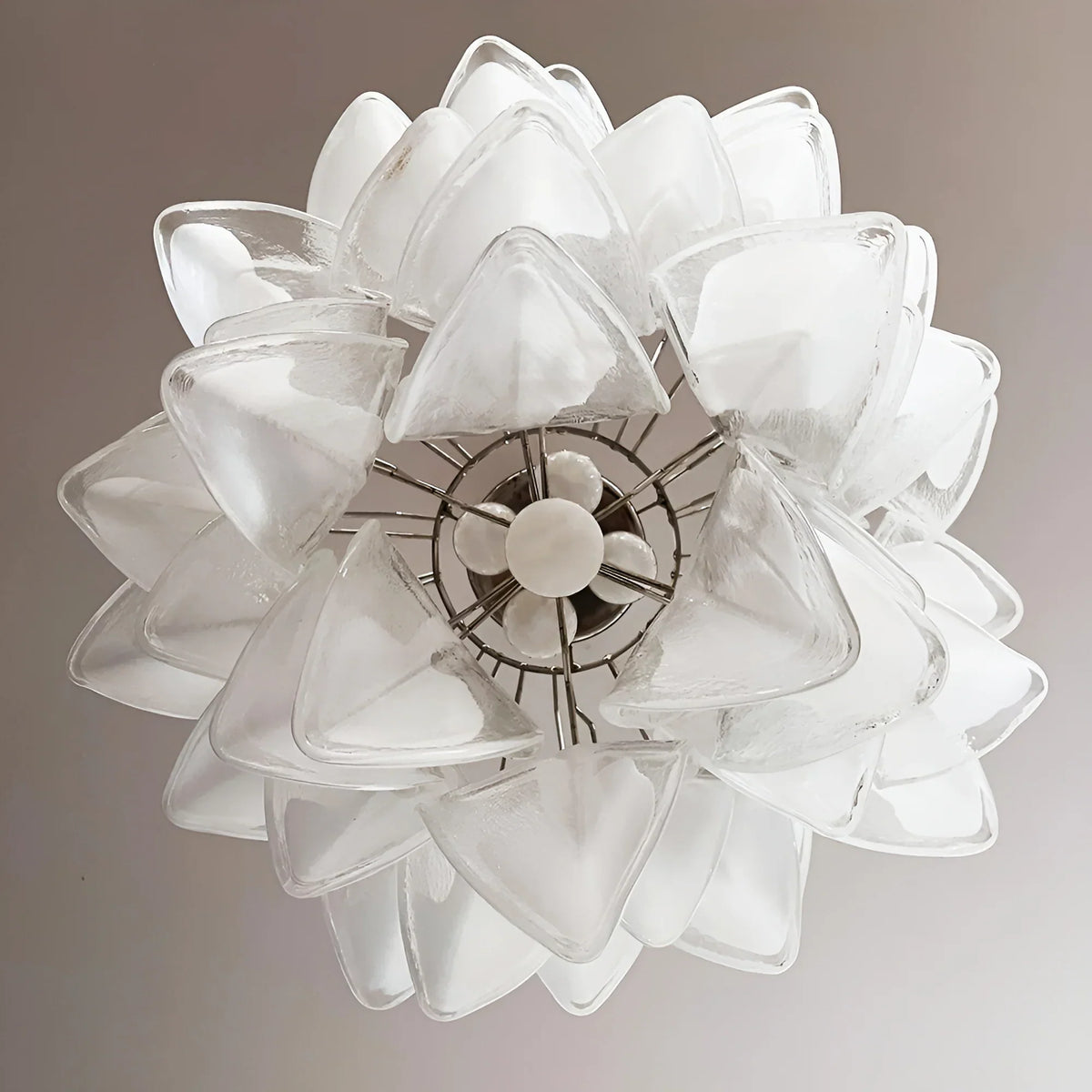 Vintage Murano Rondini Glass Chandelier - view 12