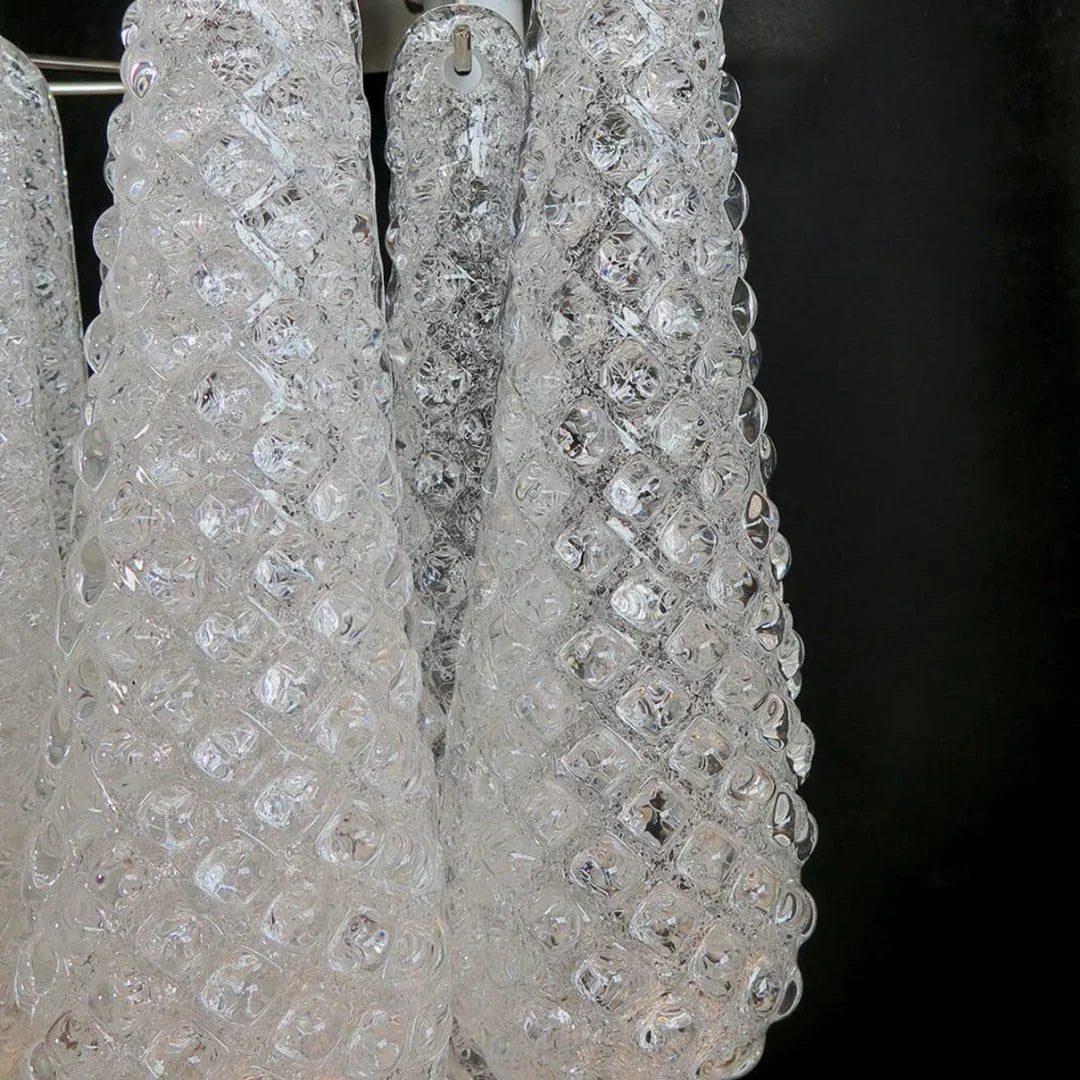 Murano Petals White Wall Light