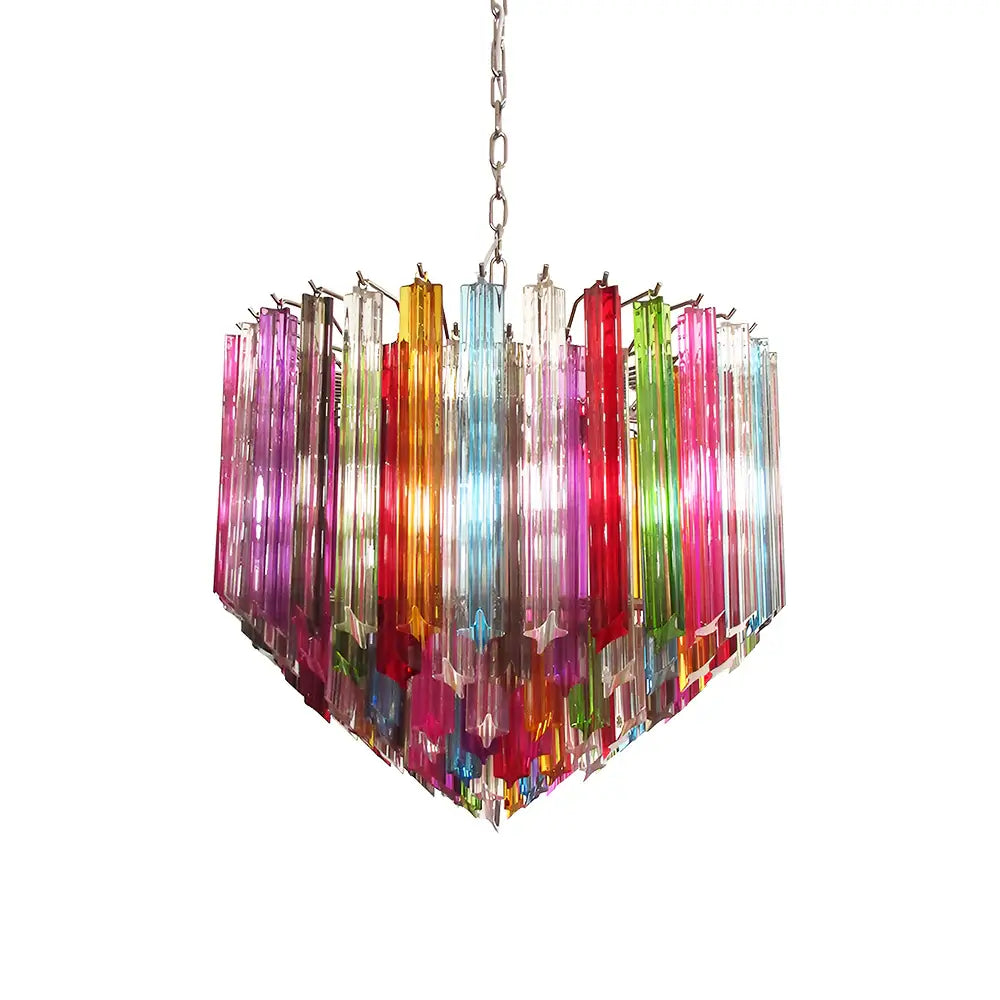 Murano Prisms Multicolored Chandelier - view 21