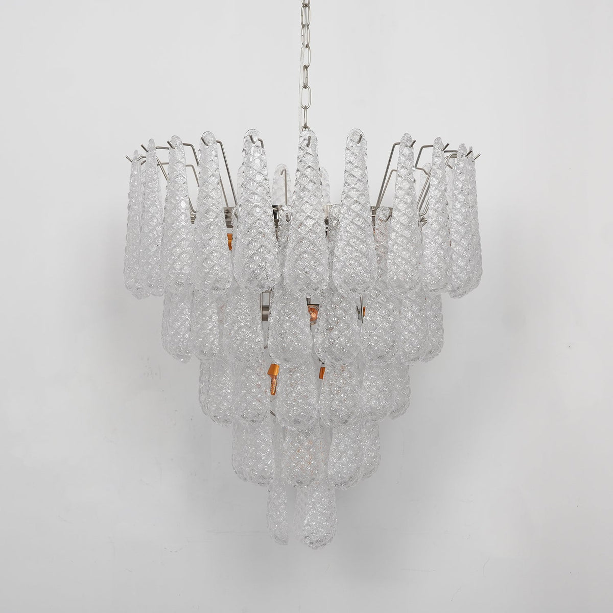 Murano Glass Droplet Chandelier