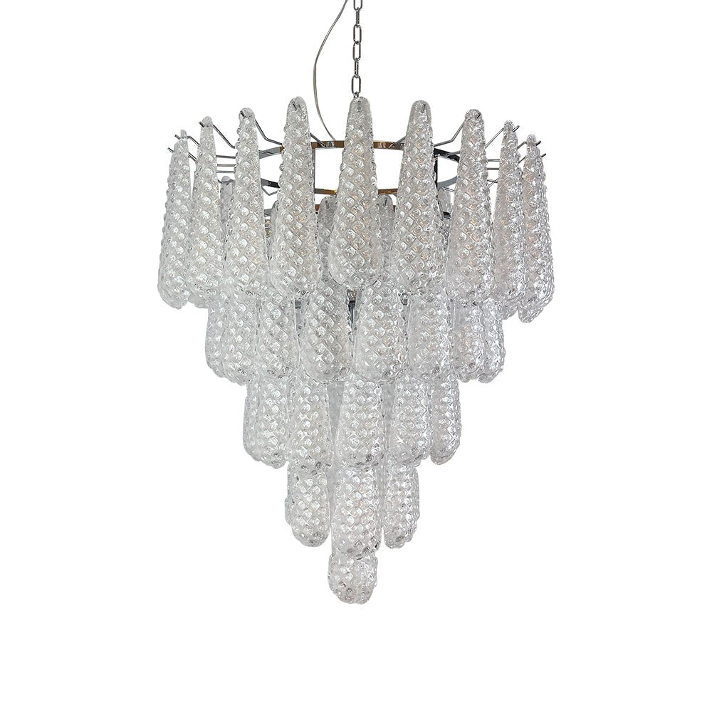 Murano Glass Droplet Chandelier