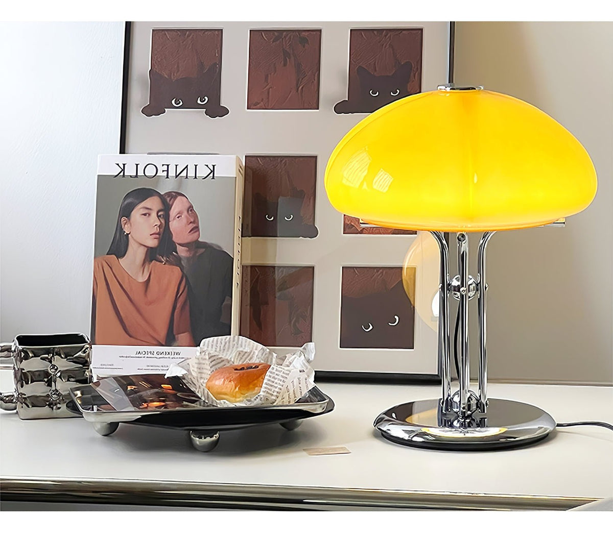 Mushroom Bauhaus Table Lamp - view 18
