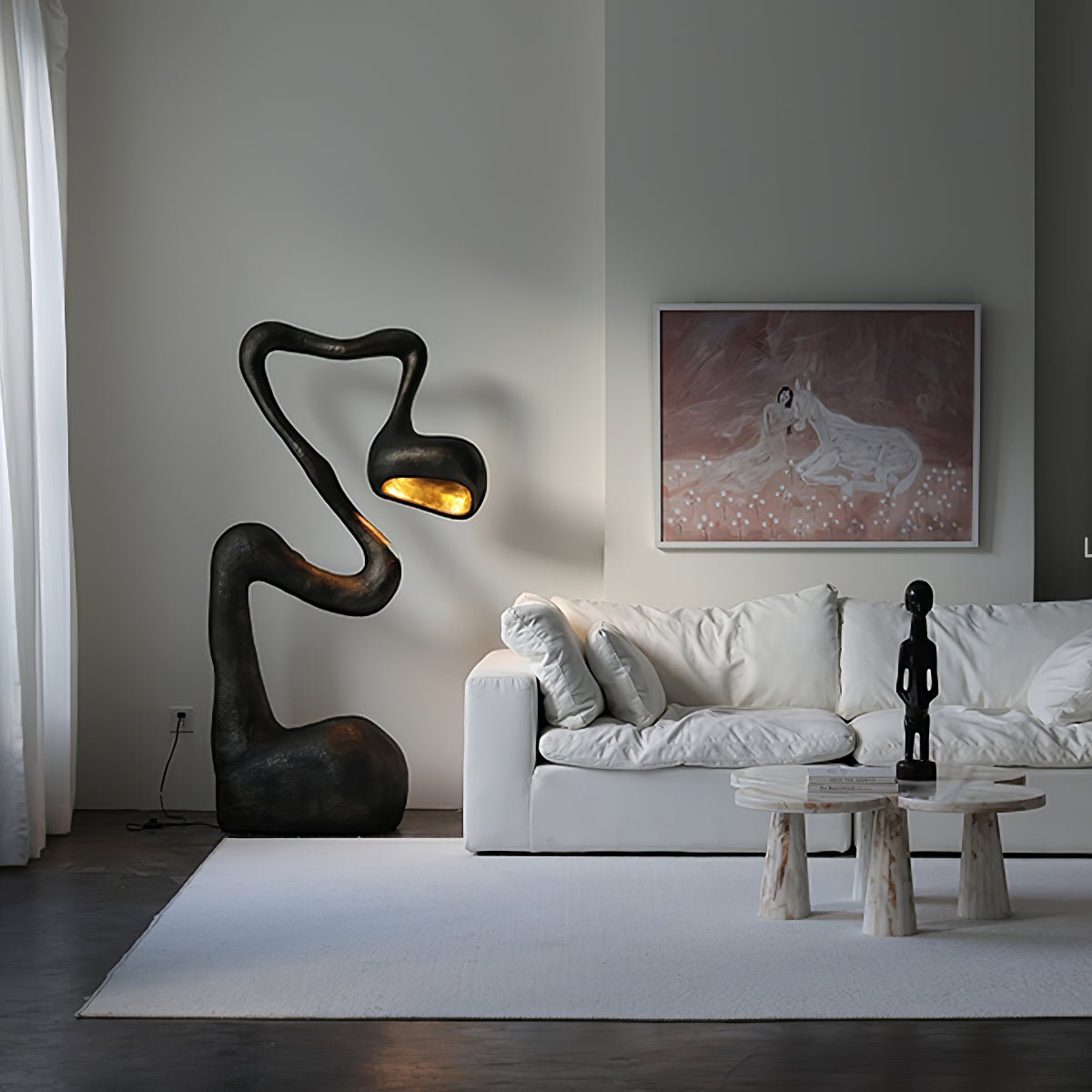 Myrrh Sculpture Floor Lamp