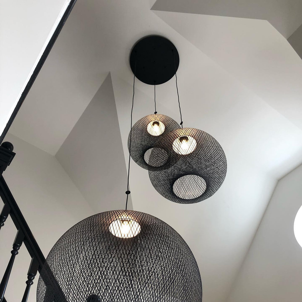 Metallic Meshwork Pendant Lamp - view 23