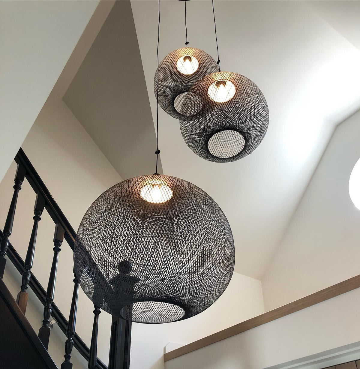 Metallic Meshwork Pendant Lamp - view 2