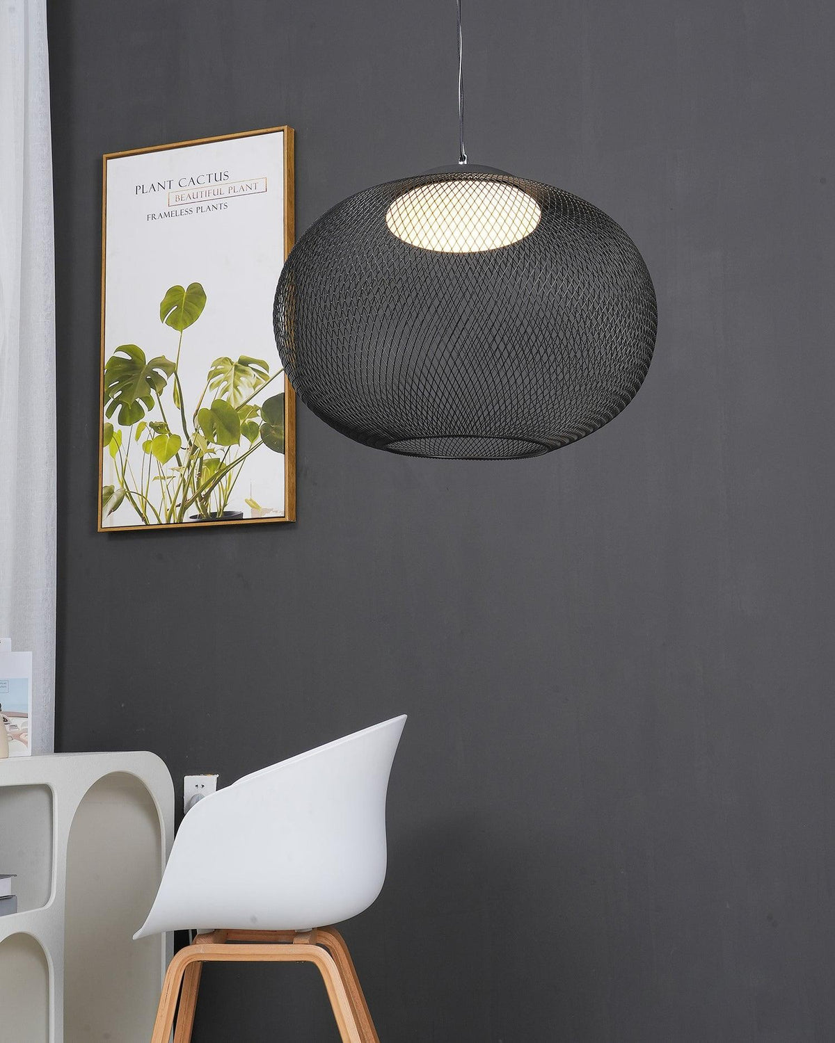 Metallic Meshwork Pendant Lamp - view 7
