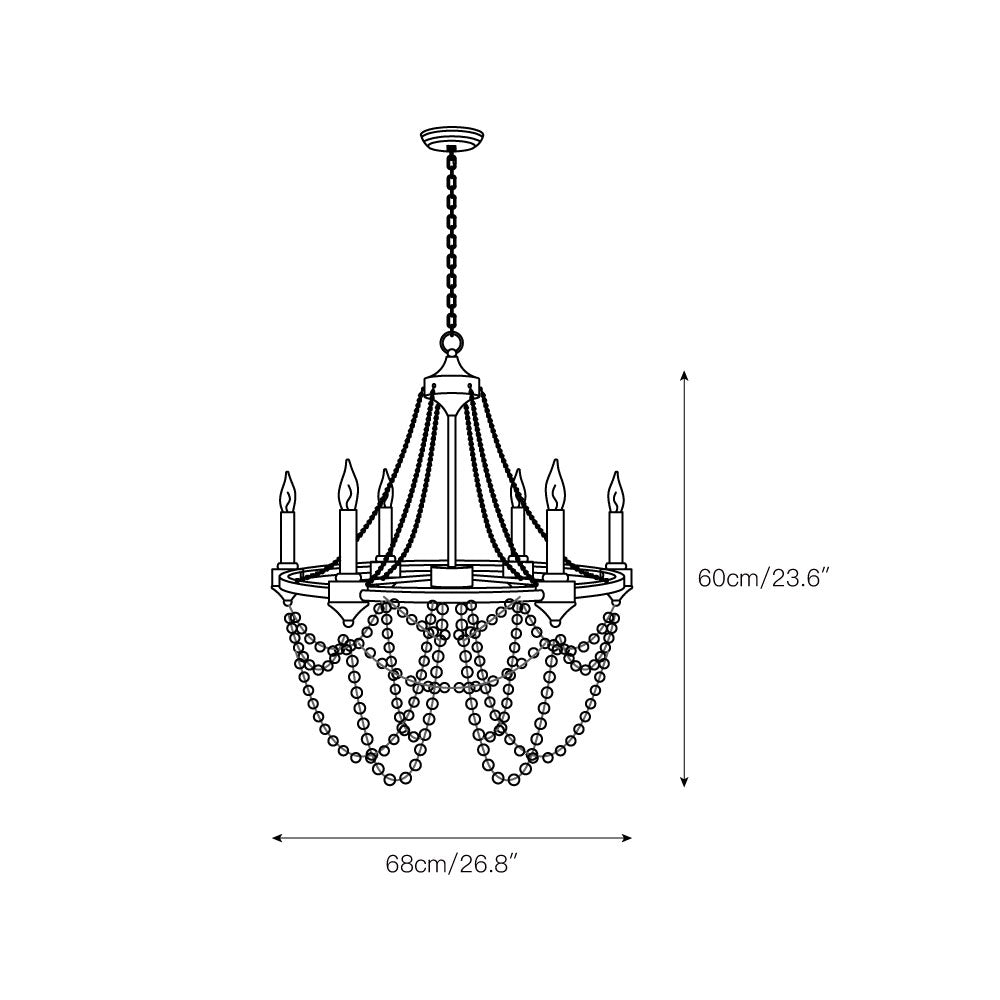 Nadia Chandelier - view 3