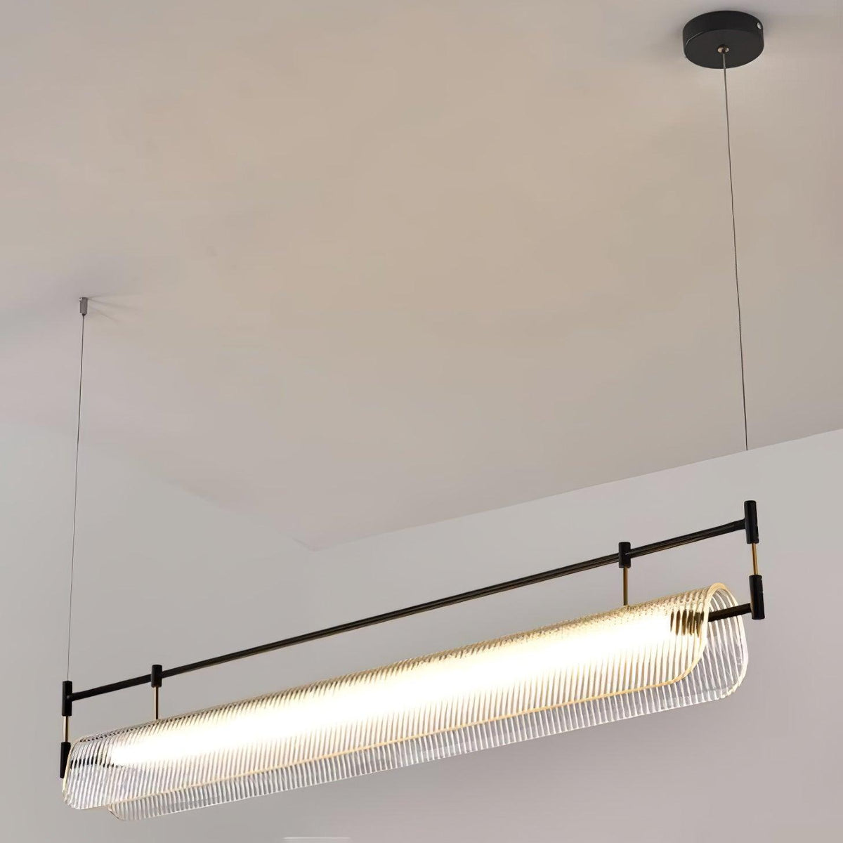 Linear Strip Chandelier - view 11