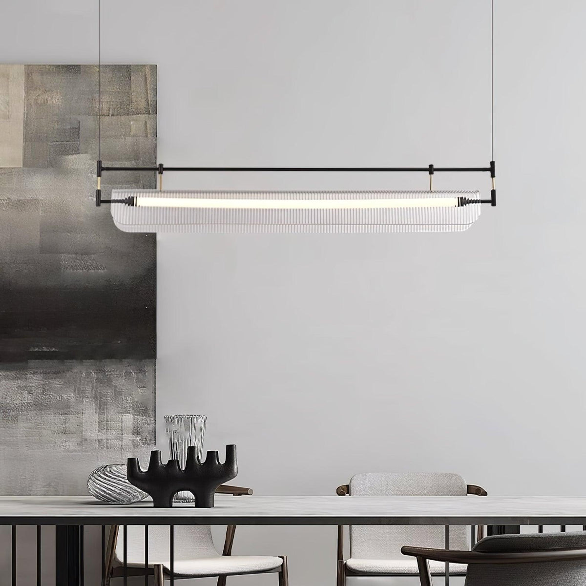 Linear Strip Chandelier - view 12