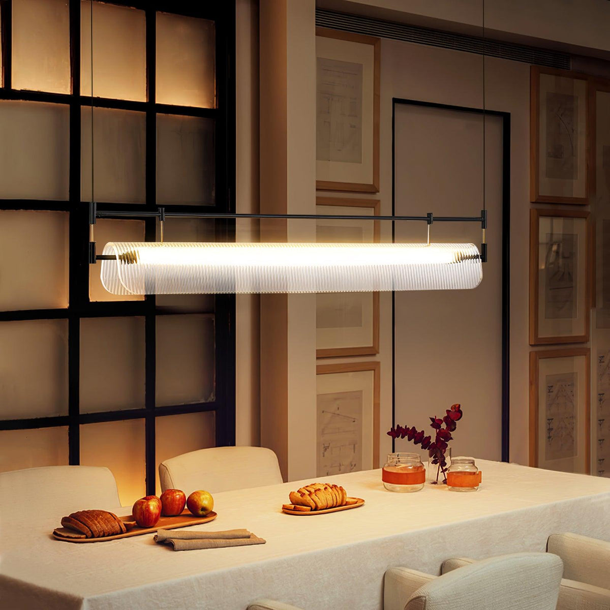 Linear Strip Chandelier - view 18