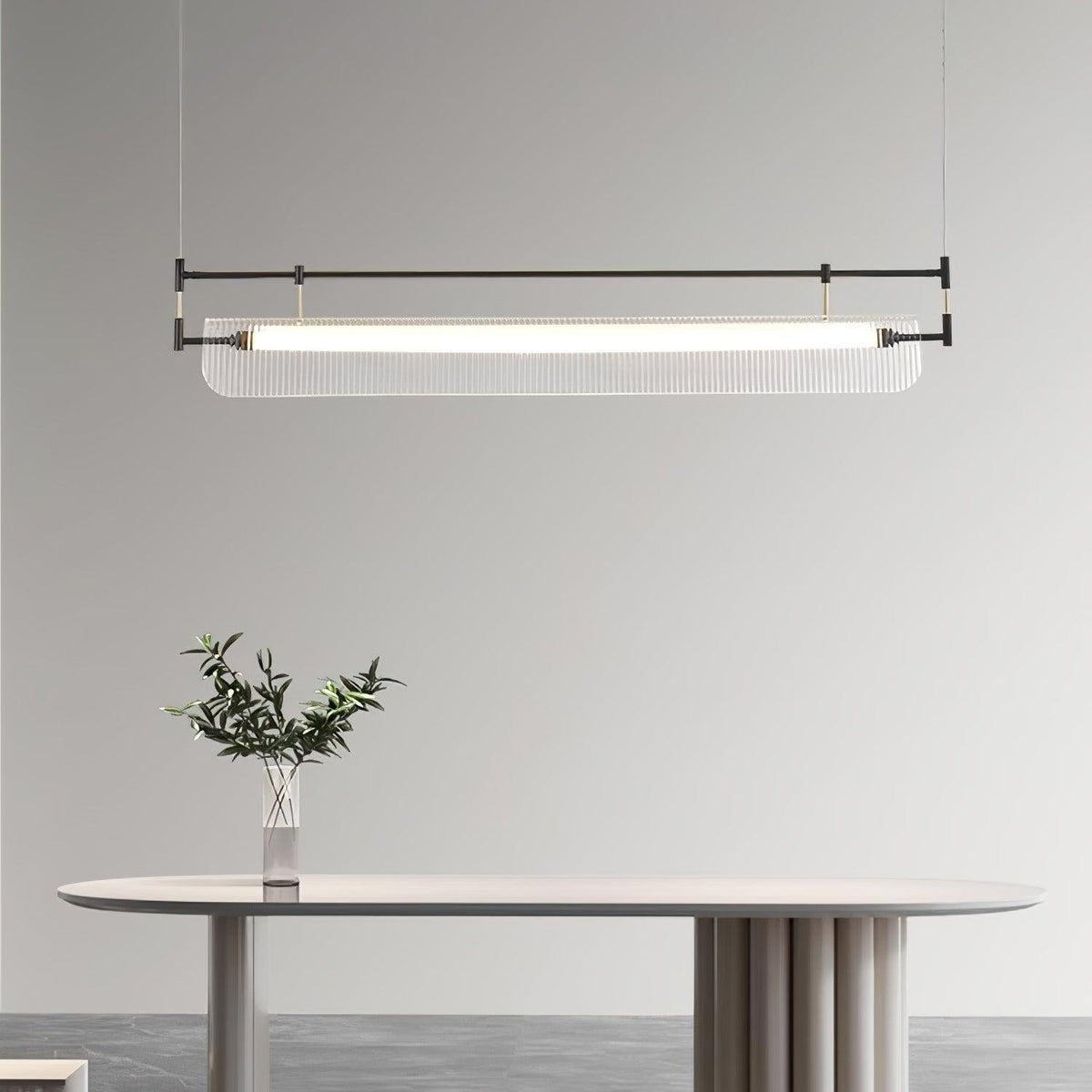 Linear Strip Chandelier - view 5