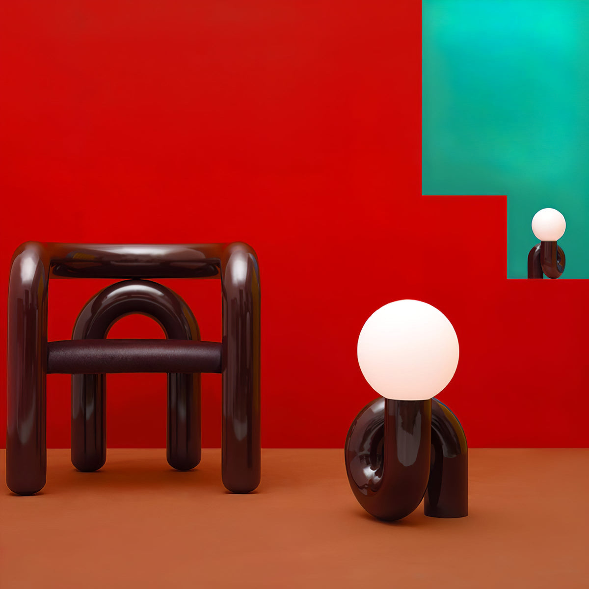 Playful N Shape Table Lamp - view 59